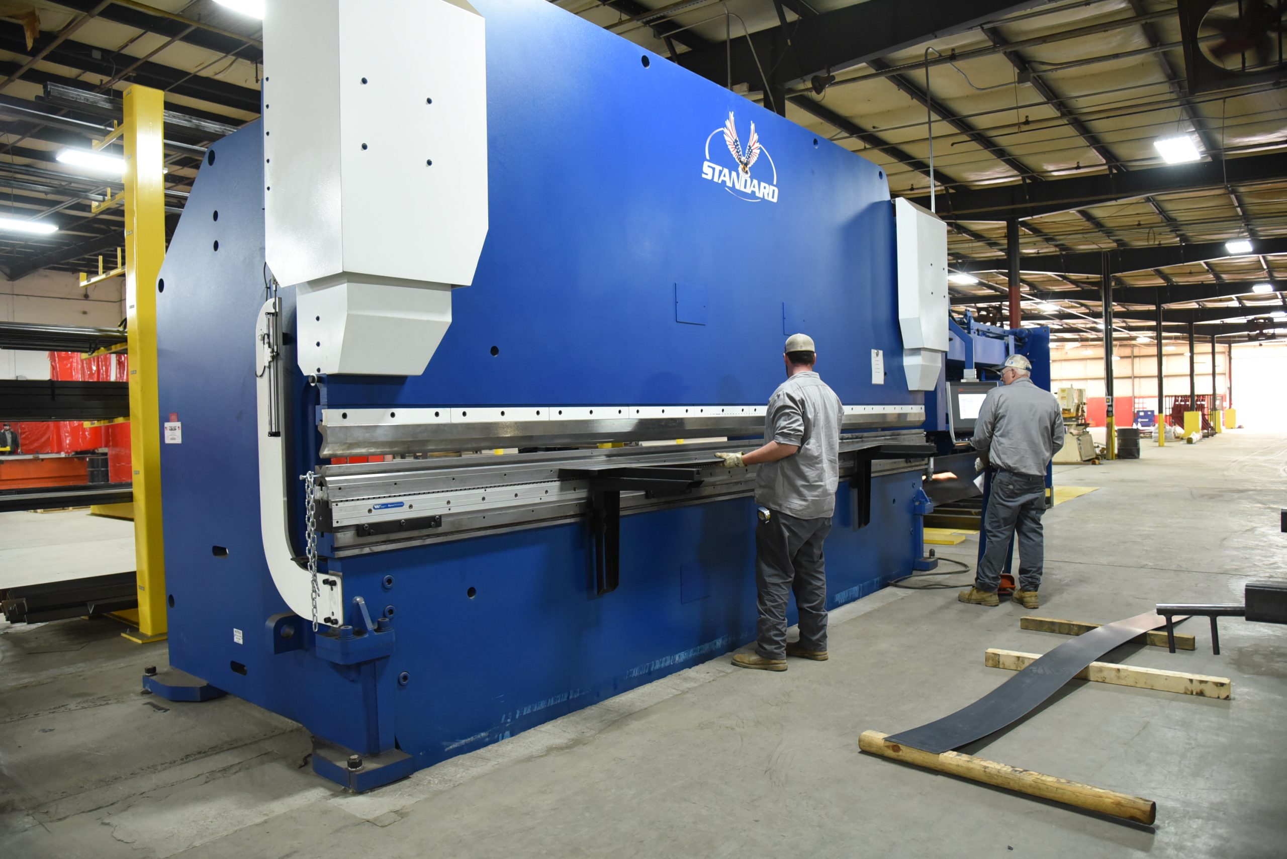 Standard Industrial 450 ton, 20 ft Press Brake